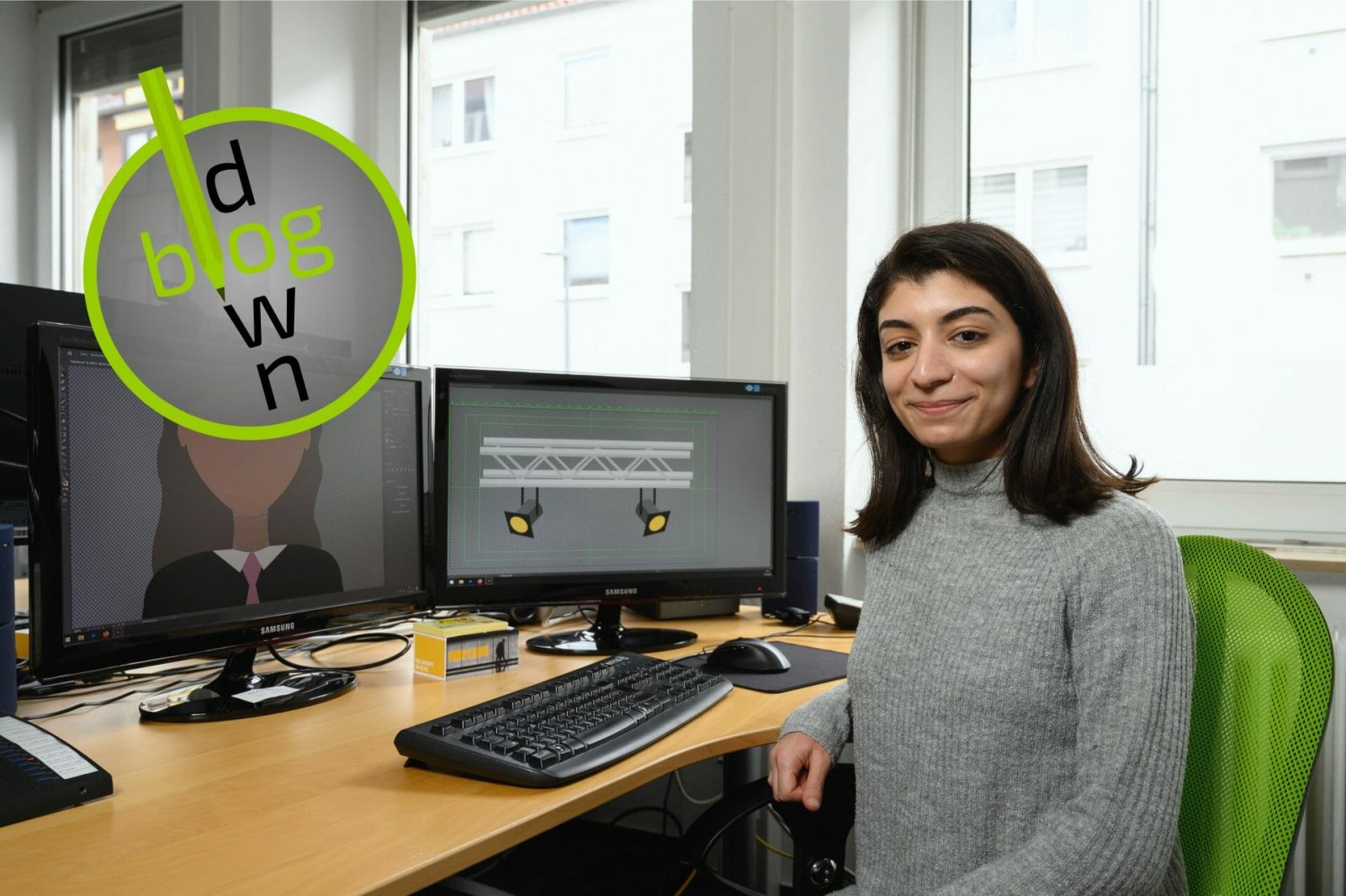 Praktikantin Dunia Selman berichtet in "Blogdown" über ihre Erlebnisse bei BEST COMPANY VIDEO